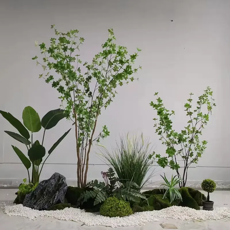 Ficus Lyrata Tree - ต้นไม้ประดิษฐ์ตกแต่งบ้าน สำนักงาน งานศิลปะ งานฝีมือ ต้นไทรฟิคัส ลิราตา