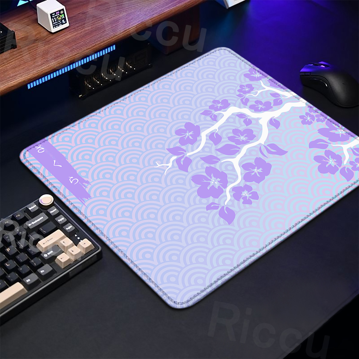 แผ่นรองเม้าส์ลายดอกซากุระสีม่ว - Tradescantia Purple บทวิจารณ์และราคา