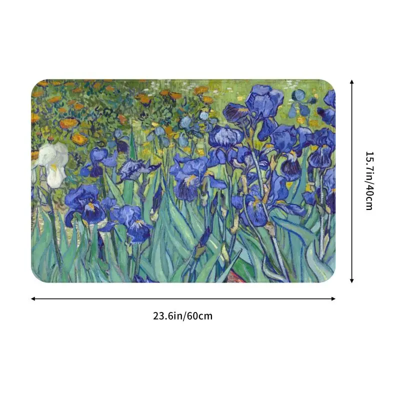 พรมเช็ดเท้า irises by Vincent  - Maranta Prayer Plant บทวิจารณ์และราคา