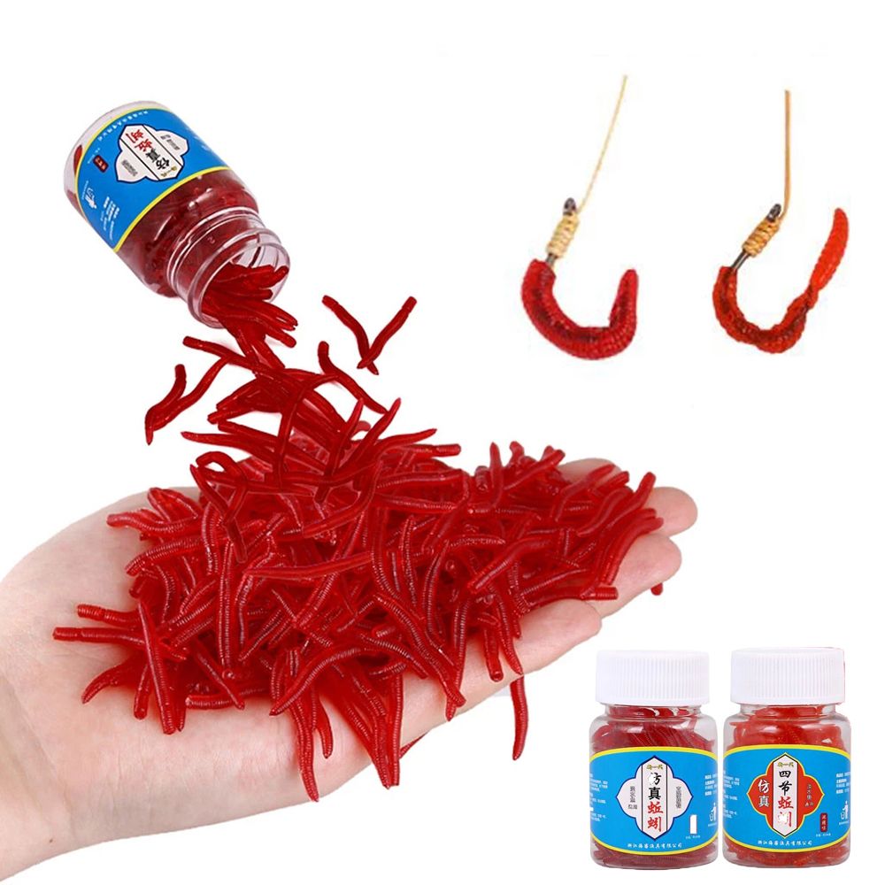 100 ชิ้น/ขวดสมจริง Tackle Soft - Aglaonema Red บทวิจารณ์และราคา