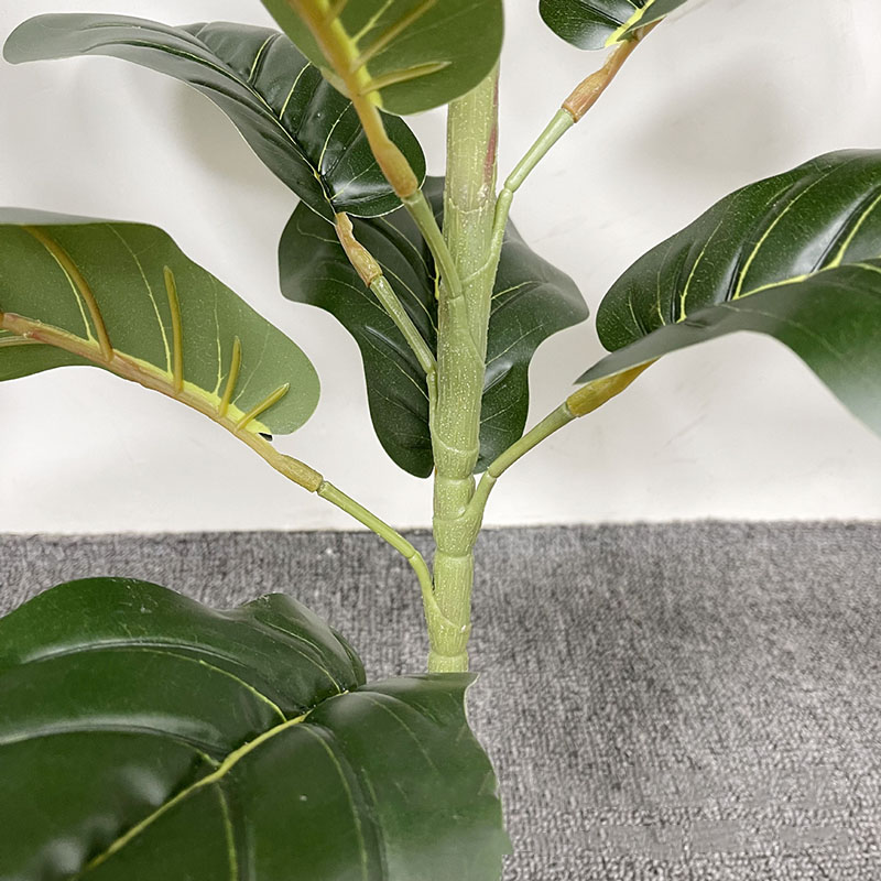 ต้นไทรขนาดใหญ่59in ต้นพลาสติกต - Ficus Lyrata Tree บทวิจารณ์และราคา