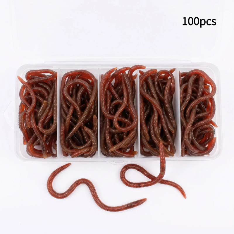 เหยื่อตกปลาแบบนิ่ม 100 ชิ้น สำ - Aglaonema Red บทวิจารณ์และราคา