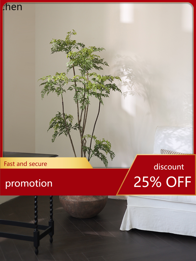 แจกันตั้งพื้น ต้นไม้ประดิษฐ์สี - Ficus Lyrata Tree บทวิจารณ์และราคา