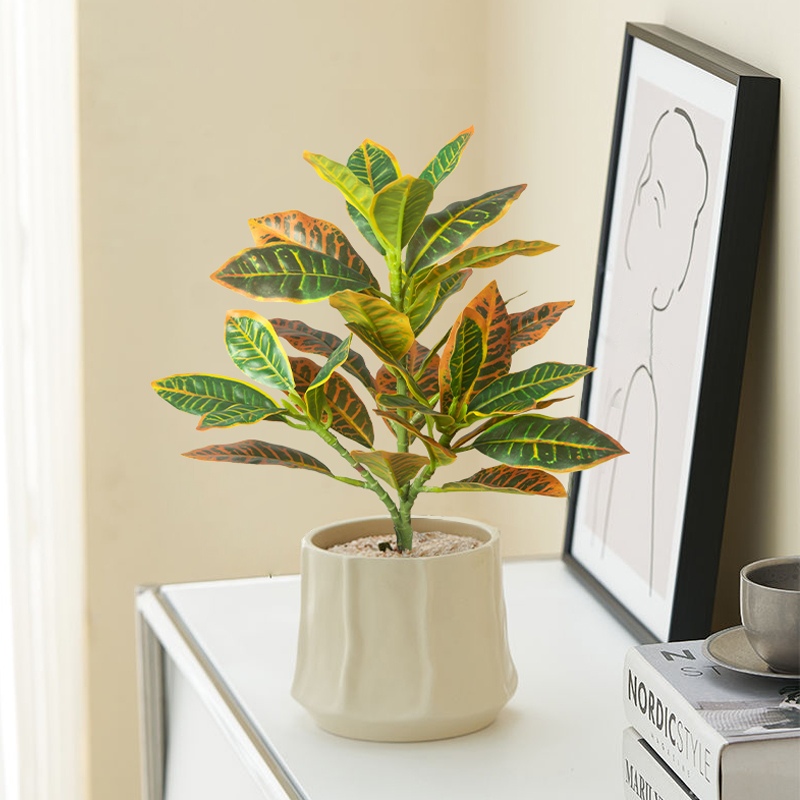 24-41 ซม.พืชประดิษฐ์ปลอม Ficus - Ficus Lyrata Tree บทวิจารณ์และราคา