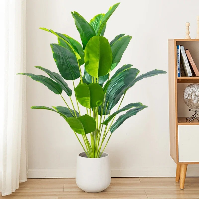 ต้นไม้ประดิษฐ์ขนาด 67-112 ซม.  - Ficus Lyrata Tree บทวิจารณ์และราคา