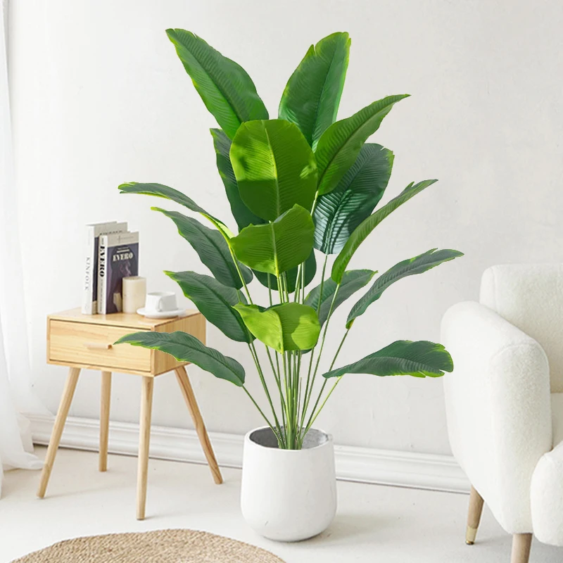 ต้นไม้ประดิษฐ์ 1 ชิ้น ต้นปาล์ม - Ficus Lyrata Tree บทวิจารณ์และราคา